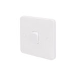 SCHNEIDER ELECTRIC LISSE 10AX 1-GANG 2-WAY 10AX LIGHT SWITCH WHITE (3015J)