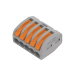 WAGO 32A 5-WAY LEVER CONNECTOR 40 PACK (38224)